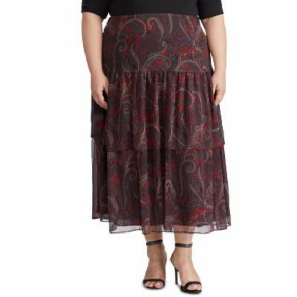 Ralph Lauren Two-tier Skirt - Picture 1 of 7